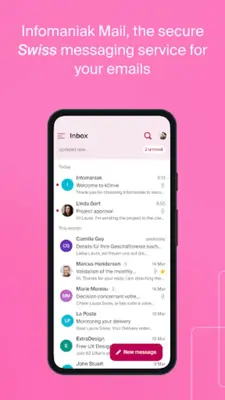 Infomaniak Mail android App screenshot 8